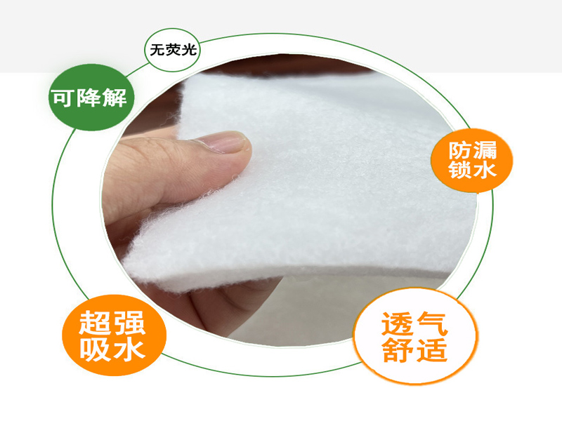 環(huán)保可降解隔尿墊吸水棉——安全親膚，高效鎖水！